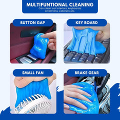 MIIS Car Cleaning Gel, Car Accessories Interior, Slime Kit Super Clean Quickly Remove Stains, Tablet,Laptop and Keyboard Cleaning Kit 2 Cans 320gm.