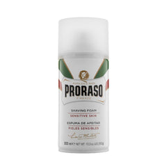 Proraso Sensitive Skin Anti-Irritation Shaving Foam with Green Tea and Oatmeal for Men - 10.14 Oz