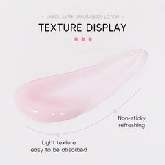 Shiny Body Lotion Firming Moisturizer for Dry Skin Japanese Sakura Moisturizer with Niacinamide and Vitamin C Nourishes Skin Non Sticky Refreshing Absorbs Quickly