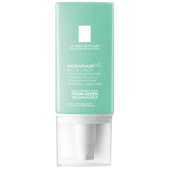La Roche-Posay Hydraphase HA Rich, Hyaluronic Acid Face Moisturizer for Dry Skin with 72HR Hydration, Oil Free & Non-Comedogenic, 50 ML , 1.69 fl. oz.