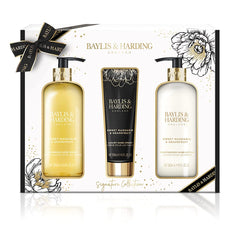 Baylis & Harding Sweet Mandarin & Grapefruit Signature Collection Luxury Hand Care Trio Gift - Vegan Friendly