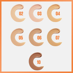 Maybelline New York, Fit Me Fresh Tint Foundation SPF 50 with Brightening Vitamin C, 02