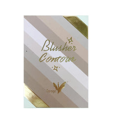 Daroge 12-Color Cream Blush & Contour Palette - Professional Makeup Kit with Vibrant Shades for All Skin Tones - Long-lasting and Blendable Formula