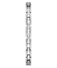 GUESS Women's 28mm Watch - Silver Tone G-Link Silver Tone Dial Silver Tone Case