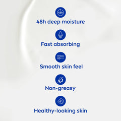 NIVEA Body Lotion Normal & Dry Skin, Express Hydration Sea Minerals - 625ml