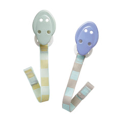 Tommee Tippee Baby Soother Dummy Holder Clip Strap Chain, Pack Of 2
