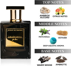 ANASTASIIA for Him EXTRAIT DE PERFUME 50ml, Captivating Grapefruit Sensation, Confidence Boosting Fragrance for the Modern Man, Deep Aquatic Edge for Every Occasion - Best Charisma Perfume for Men