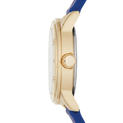 Skechers Women's Redondo Quartz Metal and Silicone Analog Sports Watch - Navy
