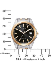 Citizen Women's Analogue Eco-Drive Watch with Stainless Steel Strap EO1213-85E, Multicolour, One Size, Bracelet