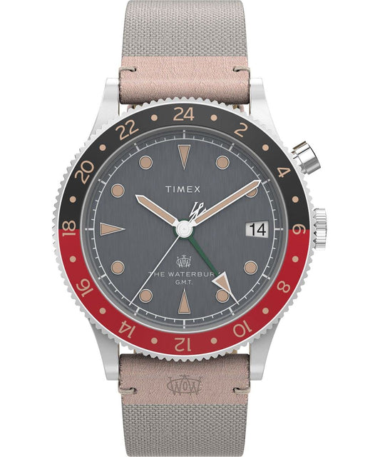 Timex 39 mm Waterbury Traditional GMT - White