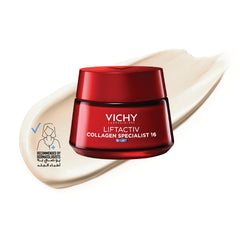 Vichy LiftActiv Collagen Specialist Anti-Aging Moisturizing Night Cream, 50 ml