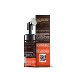 WOW Skin Science Brightening Vitamin C Foaming Face Wash With Built In Face Brush For Deep Cleansing, 150 ml