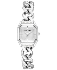 Anne Klein Women Analog Mixed Metal Silvertone Watch