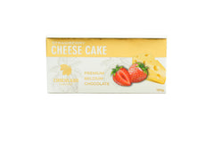 Chocolado Premium Belgian Chocolate Filled with Strawberry Cheese Cake - 130g