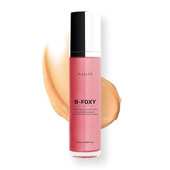 MAËLYS B FOXY Inner Thigh Firming Cream Skin Tightening and Firming for Women With Nourishing Coconut Oil, Microalgae & Tapioca Starch Body Cream for Smooth, Even, and Toned Legs 3.38 Fl Oz
