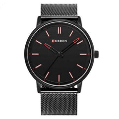 Curren Casual Watch For Men Digital Stainless Steel - 8233