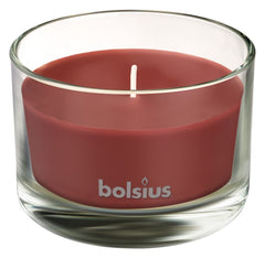Bolsius Oud Woo Scented Wax Candle, Medium, Brown