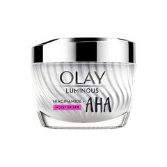 Olay 80700245 Luminous Niacinamide + AHA Face Cream Moisturizer 50G