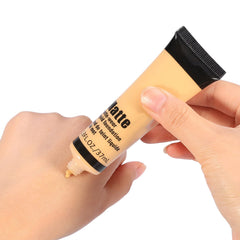 Dioche Full Coverage Liquid, Smoothing Makeup Base Concealer, Matte Wear Concealer Sun Block Cream, Minimizes Pores, Hides Wrinkles - Advanced Real Moisture (#7)