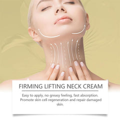 AH-8 Firming Neck Cream for Crepey Skin Body Care Comfort, Contains Hexapeptide, Moisturizing, Tightening Lotions Cosmetic Skin Care Repair, Moisturizing & Smoothing (1PC)