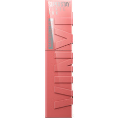 Maybelline New York Super Stay Vinyl Ink Nudes Longwear Transfer Proof Gloss Lipstick, Charmed