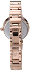 Anne Klein Damenarmbanduhr mit echtem Diamant-Zifferblatt, AK/2434