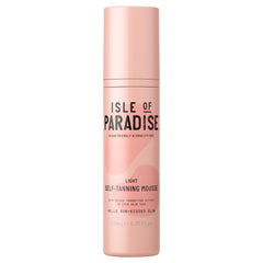 Isle of Paradise Self Tan Mousse, Light (200 ml) Self Tanning Foam, Natural Ingredients & Vegan