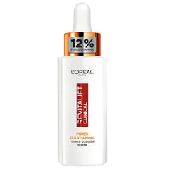 L’Oréal Paris L'Oreal 12% Pure Vitamin C Serum, for a Radiant Skin Tone and Reduced Pores, Against the First Signs of Skin Ageing, Revitalift Clinical, 1 x 30 ml