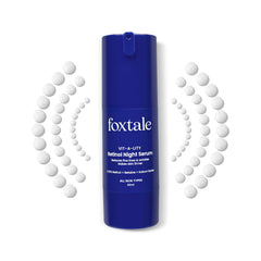 Foxtale 0.15% Beginner Friendly Retinol Night Serum | Anti-Aging Night Cream | Reduces Fine Lines and Wrinkles | No Purging | For Younger-looking Skin | Men & Women | All Skin Types - 30 ml
