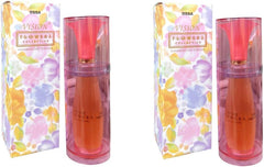 OSSA Vision Flower collection Hanky perfume multi color for unisex combo 100 ml*2