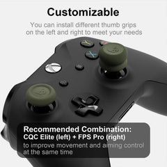 Skull & Co. Skin, CQC and FPS Thumb Grips Joystick Cap Analog Stick Cover for XBOX (XSX/XB1) Controller - Candy Orange, 3Pairs(6pcs)