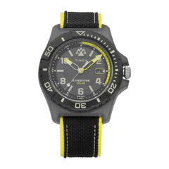 Timex Expedition North Black Dial Recycled Plastic Mineral Glass Solar 46MM American Watch Watch Brand, Yellow