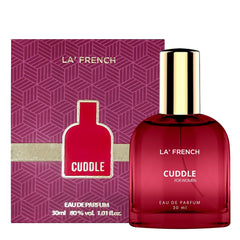 La French Cuddle Perfume Scent For WoWomen 30 ml | Premium Luxury Long Lasting Fragrance Spray | Eau De Parfum | Signature Scent | Date night fragrance | Body Spray for Women | Ideal gift for WoWomen