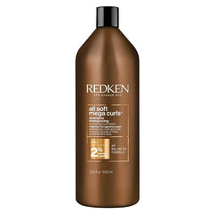 Redken All Soft Mega Curls Shampoo For Extremely Dry Curly & Coily Hair - Nourishes & Softens Severely Dry Hair, Sulfate Free