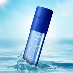 Aqualogica Refresh+ Ocean Breeze Perfume Body Mist for Women | Refreshing Aquatic Fragrance | Hydrating & Non-Irritating | Double Duty Mist For Hair & Body | Skin Friendly | 150 Ml