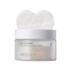 NEOGEN DERMALOGY Real Heartleaf Soothing Daily Pad, Heartleaf Toner Pad/40Pads
