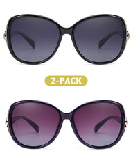 FIMILU Sunglasses for Women Trendy Polarized Sunglasses Oversized Big Sun Glasses Ladies Shades UV Protection