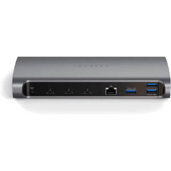Satechi 11 in 1 Thunderbolt 4 USB C Docking Station, 100W Charging, Dual 4K/60Hz displays, 3 Thunderbolt Ports, 3 USB-A 3.2 Ports, USB-A 2.0 Port, SD Card Reader for MacBook Air/Pro, Mac/Windows