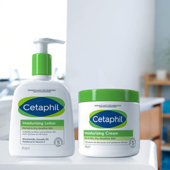 Cetaphil Face & Body Moisturizing Lotion For Normal To Dry, Sensitive Skin, With Niacinamide & Vitamin E, 1L