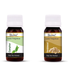 Devinez Camphor and Sandalwood Cooler Perfume, 60ml Each (Multicolour)