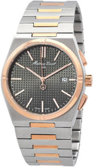 Mathey-Tissot Quartz Men's Watch H117RS - Two-tone (Silver-tone and Rose