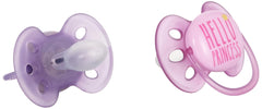 Philips Avent Ultra Soft Pacifier 2 Pack - BPA-Free Dummy for Babies from 6-18 Months (Model SCF223/02) Hello Princess