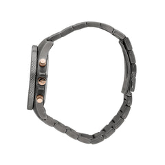 Maserati Men's Sfida Collection Stainless Steel Grey PVD Watch with Stainless Steel Bracelet - R8873640001, gray, Bracelet