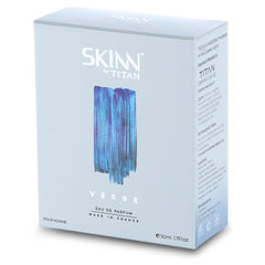 Skinn by Titan FM04PGL Men's Eau de Parfum, Verge, 50ml