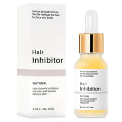 Meanju Hair Growth Inhibitor Serum, Natural Hair Remover, Hair Removal for Face, Armpits, Legs and Arms, for Long-Term Smooth Skin and Easy Hair Growth Management
