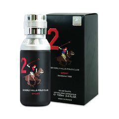 Beverly Hills Polo Club Sport No. 2 Eau de Toilette for Men (100ml)