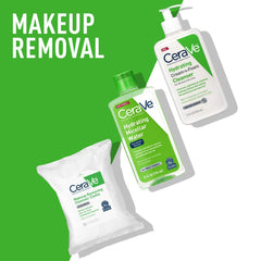 CeraVe Micellar Water, Hydrating Facial Cleanser & Eye Makeup Remover, 10 Fl. Oz, 10 Fl Oz (Pack of 1)