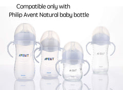 GOLOHO Baby Bottle Handles for Philips Avent Natural Baby Feeding Bottles, 2 Count