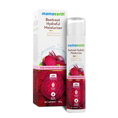 MAMAEARTH Beetroot Hydraful Moisturizer for Hydrated Pink Glow - 50 ml