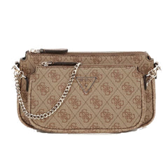 GUESS Womens Noelle Double Pouch Crossbody Handbag
